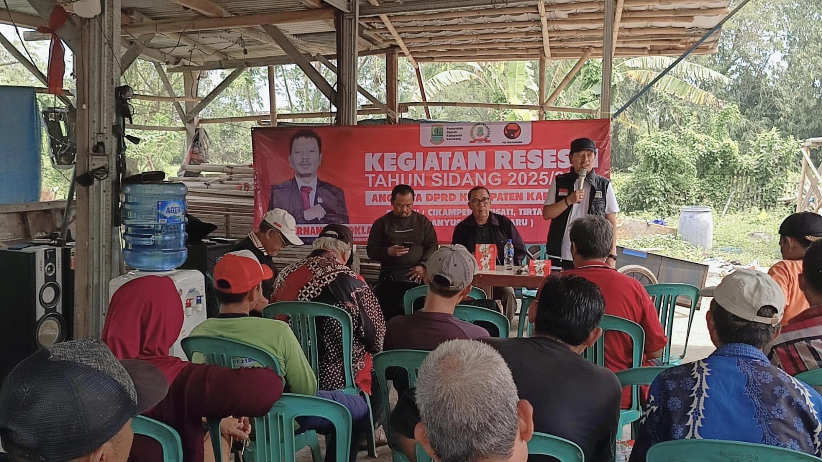 ​Anggota DPRD Karawang Fernando Doglas Gelar Reses 2